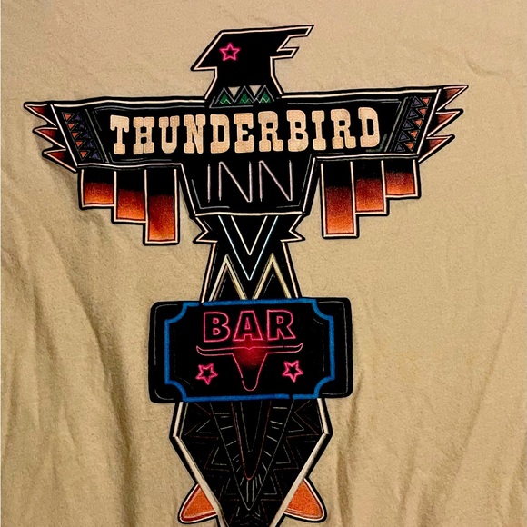 Thunderbird western print graphic t-shirt - Picture 1 of 2